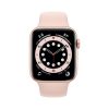 Apple Watch Series 6 44mm GPS Gold Aluminum Case with Pink Sport Band