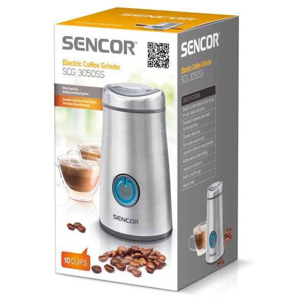 Sencor Electric Coffee Grinder SCG 3050SS
