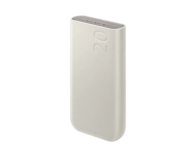Samsung 20,000mAh Power Bank 45W Fast Charging-P4520 White Color
