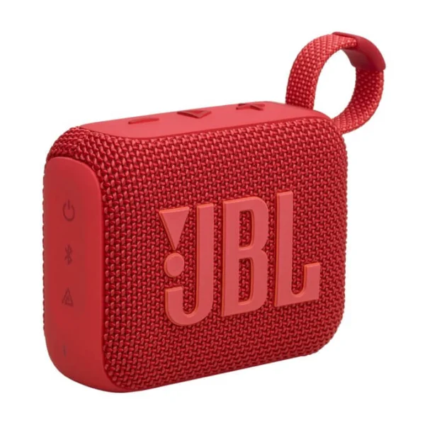 JBL Go 4 Ultra Portable Waterproof Speaker Red with Upto 7 Hours of Playtime