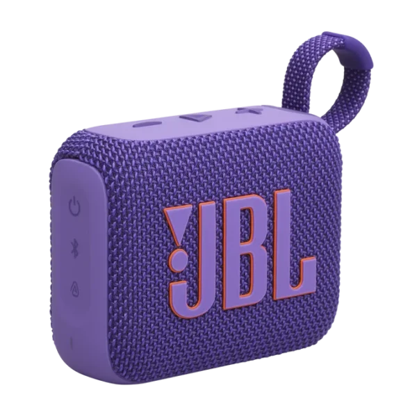 JBL Go 4 Ultra Portable Waterproof Speaker Purple with Upto 7 Hours of Playtime
