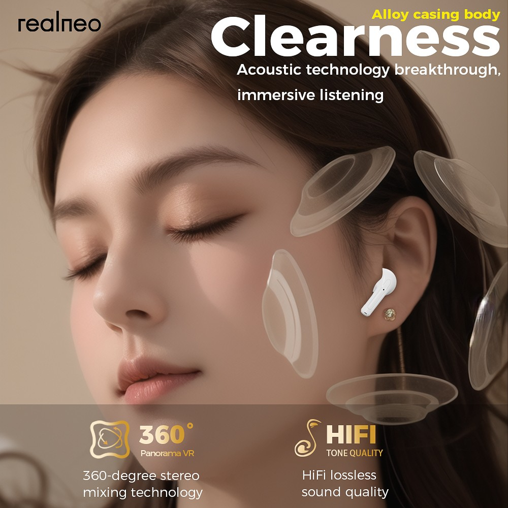 women wear Earphones max 6 in ear