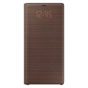 Galaxy Note 9 LED Wallet Cover, brown